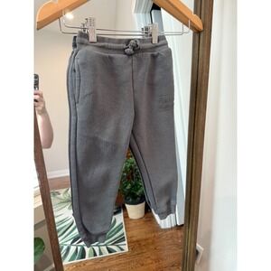 Fudo Kids Gray Jogger Sweatpants Pull On Casual Comfy Size 4T Pockets
